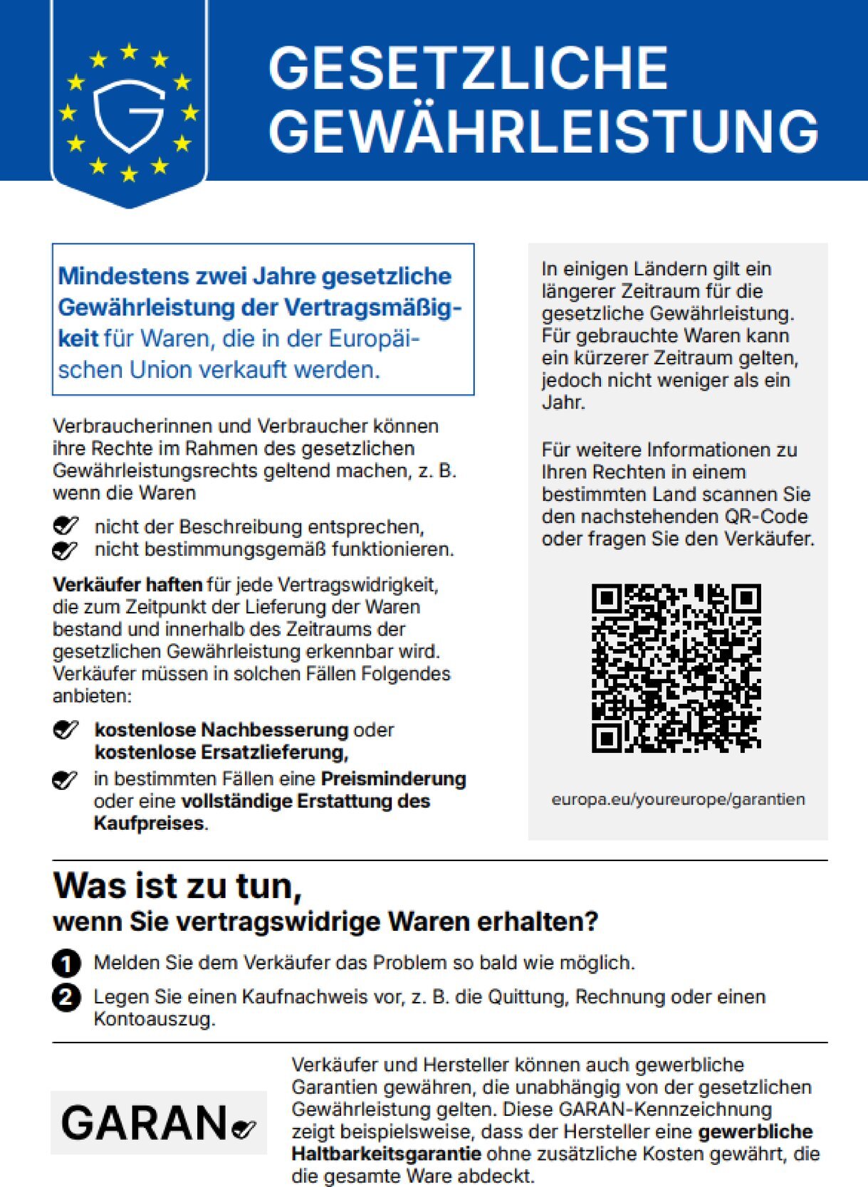 Gewährleistung Busch Billards Gewährleistung Busch Billards