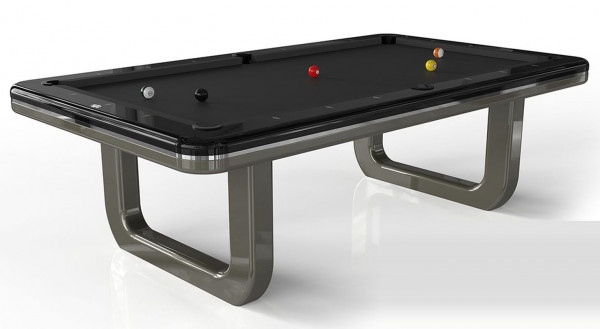 Poolbillard exklusiv GLOBE Bicolor schwarz grau