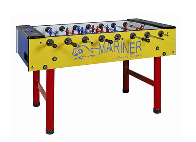 Outdoor-Tischfußball mit Mangel: Longoni Kicker MARINER | Billardtisch ...