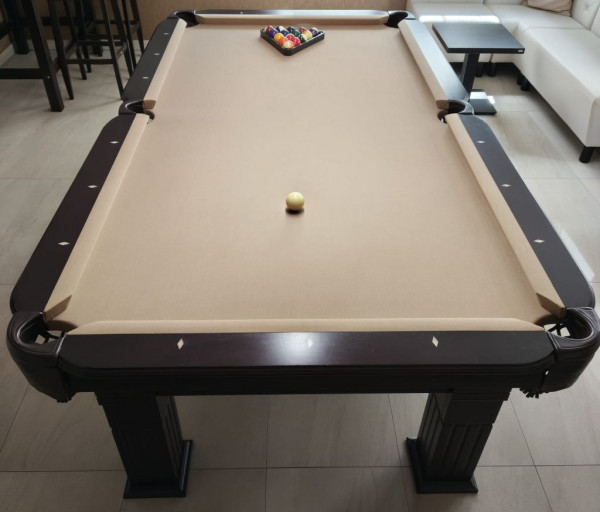 Poolbillardtisch CHATEAU gebraucht 8 Fuß