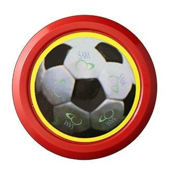 Airhockey Puck rot Fußball