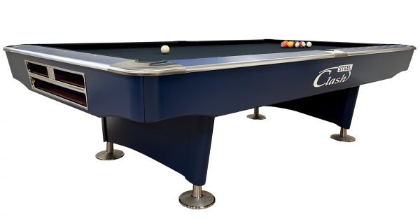 Poolbillardtisch Clash Steel Atlantis Blue