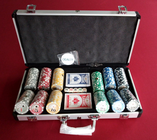 Pokerset im Aluminiumkoffer
